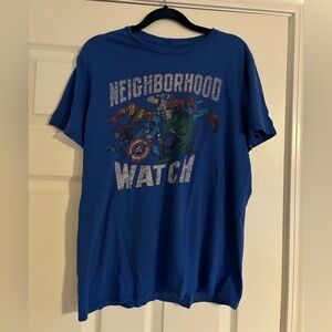 Marvel Blue Avengers Graphic Tee